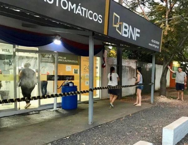 Covid-19: BNF cierra temporalmente 16 locales en todo el país