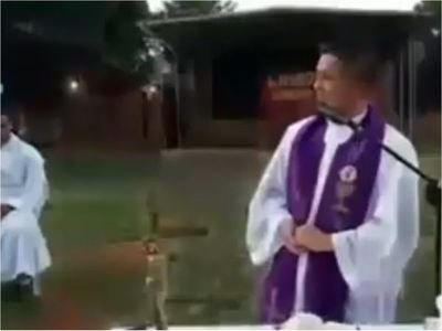 VIDEO: "Pepotíta", advierte cura a los que salen a farrear