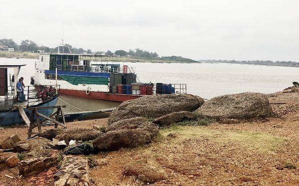 Concepción: Nivel del río Paraguay baja 16 centímetros