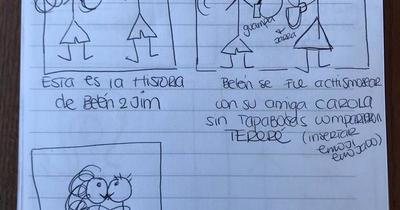Con dibujitos, doctora explica el Covid-19 por nexo epidemiológico