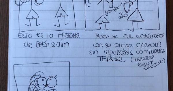 Con dibujitos, doctora explica el Covid-19 por nexo epidemiológico