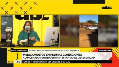 Depósito de medicamentos en Alto Paraná: afirman que autoridades sabían del caso - ABC Noticias - ABC Color