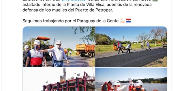 Petropar mide “interacción” a favor en redes de parte de sus funcionarios