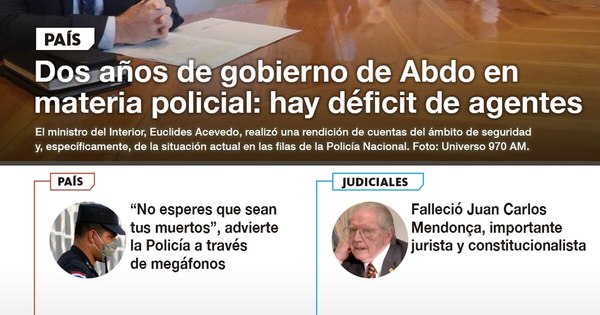 LN PM: Las noticias más importantes de la siesta