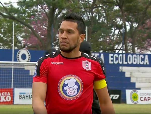El enojo de Wilson Quiñònez por la derrota de San Lorenzo