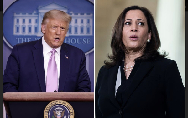 Donald Trump fue aportante en campañas previas de Kamala Harris - El Trueno