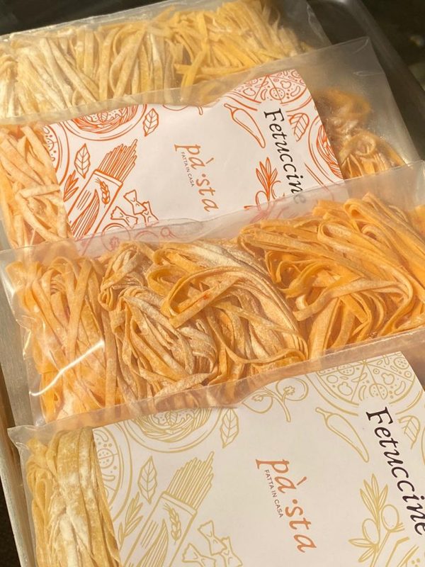Pastas frescas con toque italiano
