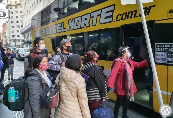 Repatrian desde Buenos Aires a 152 compatriotas en situación de vulnerabilidad • Luque Noticias