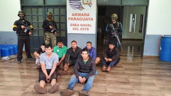 Prefectura Naval del Este aprehende a siete hombres en Hernandarias