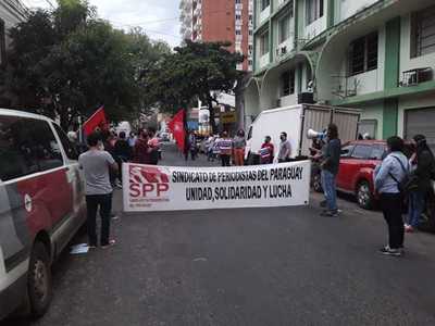 Sindicatos y gremios organizan una movilización nacional contra el Gobierno » Ñanduti