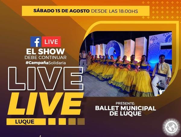 El “Show Debe Continuar”, este sábado en Luque • Luque Noticias