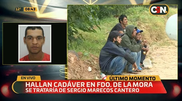 Hallan cadáver de un hombre en Fernando de la Mora