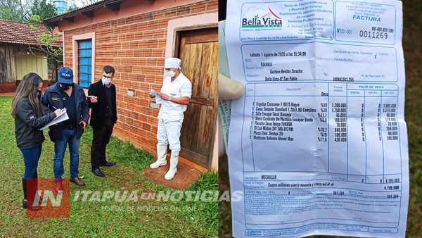 ALLANAMIENTO CON DETENCIONES Y HALLAZGO DE EVIDENCIAS CLAVES EN BELLA VISTA
