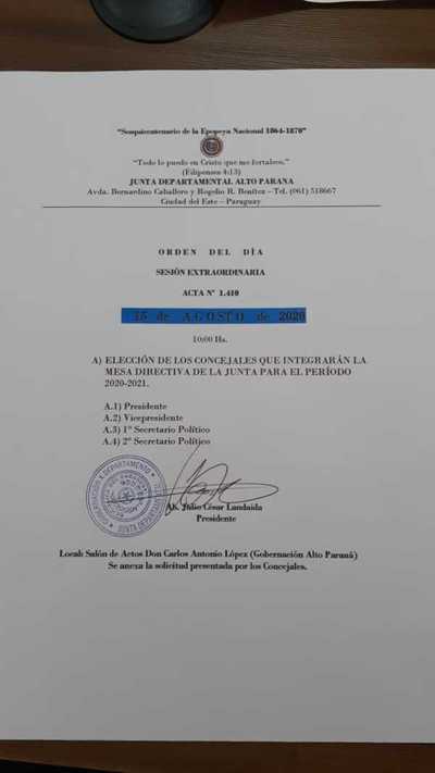 Elegirán mañana a Luciana Porcionato como titular de la JD en el marco de Operación Cicatriz