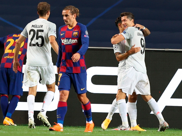 Bayern humilla al Barcelona para ser semifinalista