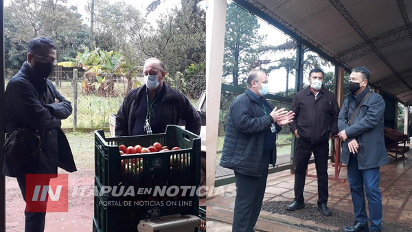 HORTICULTURA: DESDE JICA Y GOBERNACIÓN VISITAN CAPITÁN MIRANDA