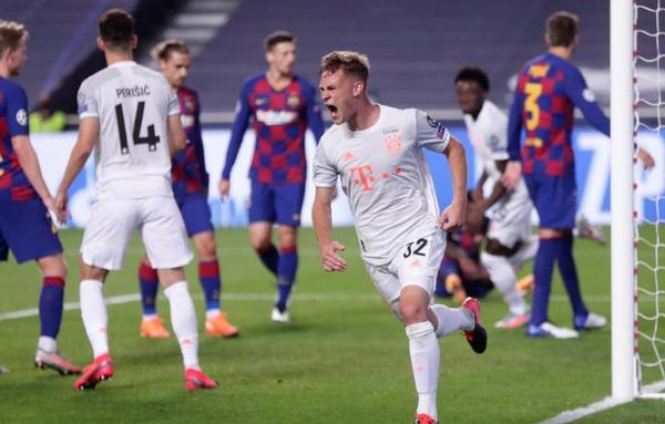 Histórico: Bayern Múnich goleó 8 a 2 al Barcelona y lo eliminó de la Champions League