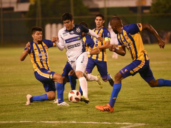 Electrizante empate en Luque