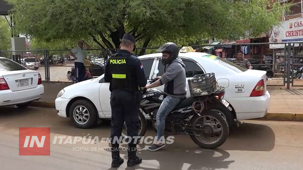 CONTROLES ESTRICTOS EN ENCARNACIÓN ESTE FIN DE SEMANA