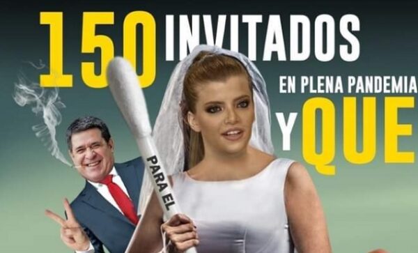 ¿Aglomeración permitida?: Memes sobre boda de Sol Cartes inundan las redes