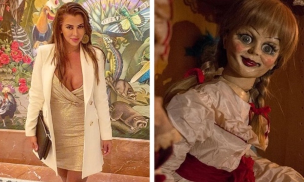 ¡Compararan a Marly Figueredo con Annabelle!