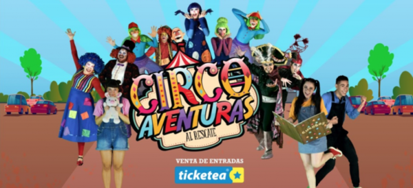 HOY / Obra infantil "Circo Aventuras" llega al autoteatro del Complejo Barrail