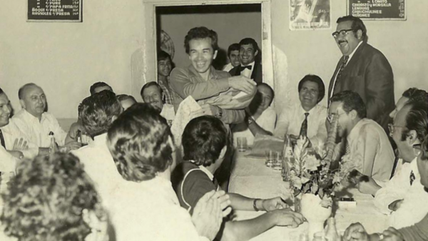 Cuando la jornada se remataba en charlas, vino y parrilla