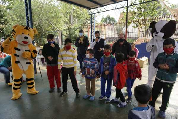 El Shopping París celebra el dia del niño de manera diferente