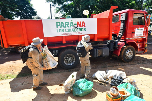 Destacan participación ciudadana en implementación de campaña “Pará-na los Criaderos”