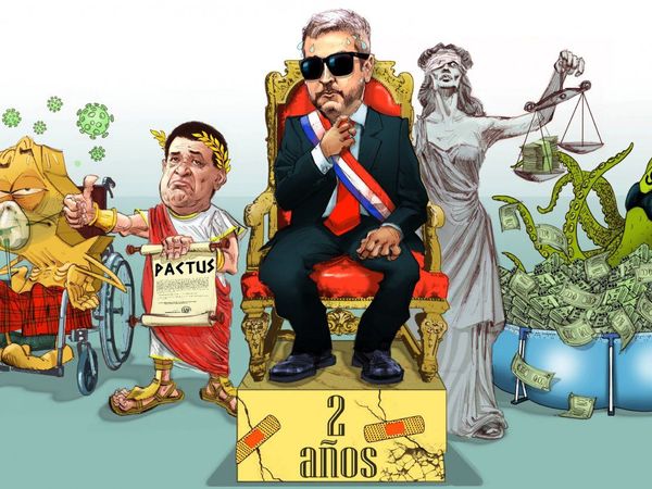Mario Abdo alcanza dos años sin oxígeno y sostenido por Cartes