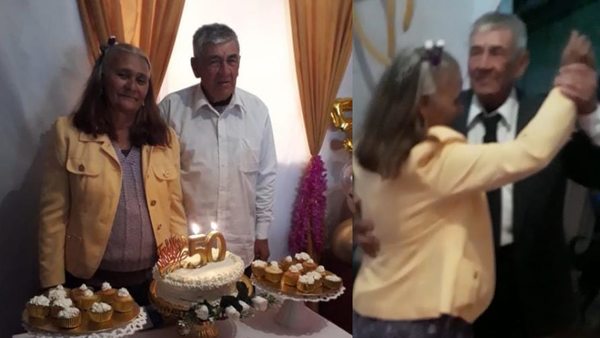 CRISTINA Y MIGUEL: 50 AÑOS DE CASADOS EN SAN RAFAEL DEL PNÁ.