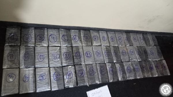 Incautan 51 kilos de cocaína en Luque • Luque Noticias