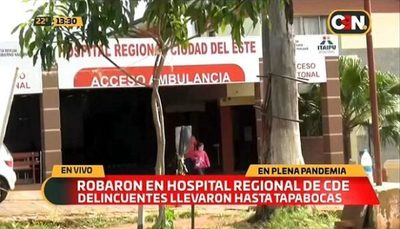 Hombre simuló se médico y se apoderó de insumos en Hospital Regional de CDE