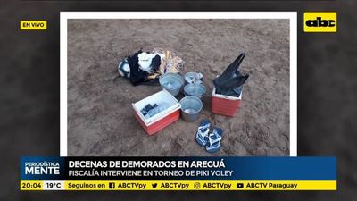 Richart Báez y otras 50 personas demoradas en torneo de piki - Periodísticamente - ABC Color