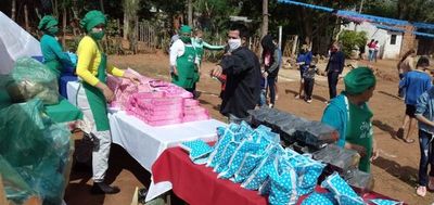 Corazones solidarios hicieron posible agasajo para niños de escasos recursos - Nacionales - ABC Color