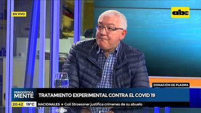 Quiénes pueden recibir plasma para lucha contra Covid-19 - Periodísticamente - ABC Color