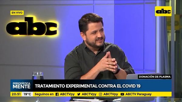 Más de 120 postulantes a donación de plasma en Paraguay - Periodísticamente - ABC Color