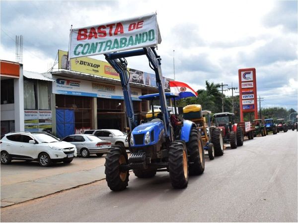 Gremios se movilizan hoy contra el contrabando