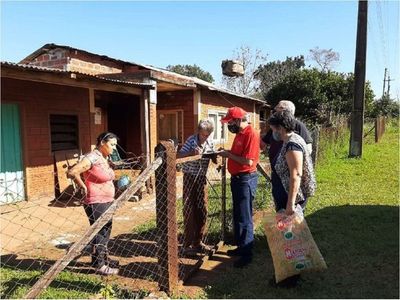 La Municipalidad de Bella Vista entregó  1.000 kits alimenticios