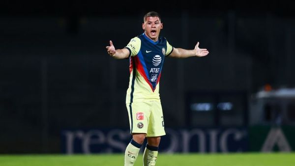 América cayó 4-1 con la expulsión de Sánchez y el debut de Díaz - Fútbol - ABC Color