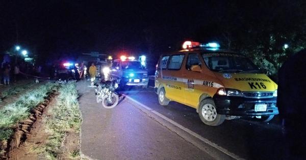 Adolescente pierde la vida tras impactar contra camioneta en Itá