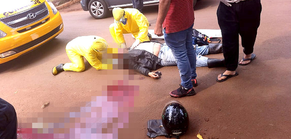 Motociclista muere luego de ser atropellado por una camioneta