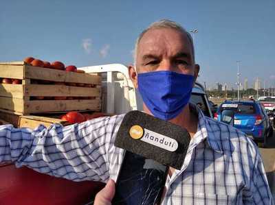 De los 600 mil kilos de tomate que se produce por día, la mitad se pierde debido al contrabando, afirma productor » Ñanduti