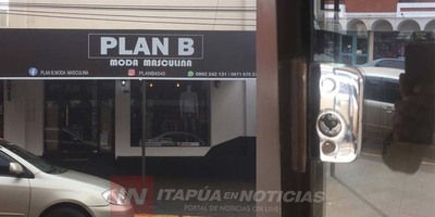 NUEVAMENTE LADRONES ACTUARON EN PLENO CENTRO DE ENCARNACIÓN. 