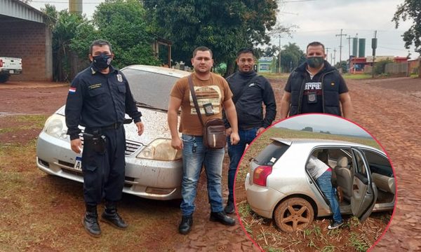 Recuperan en Caazapá un automóvilrobado en distrito de Juan E. O’leary – Diario TNPRESS