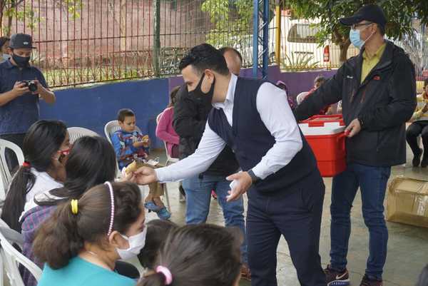 Unos 1.500 niños celebraron su día en el modo Covid-19