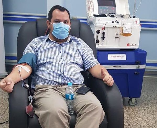Suman donantes de plasma y cuatro pacientes ya recibieron transfusión - ABC en el Este - ABC Color