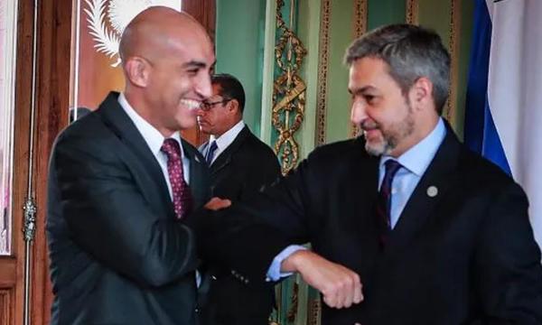 MarioAbdo reitera su respaldo a Mazzoleni – Prensa 5