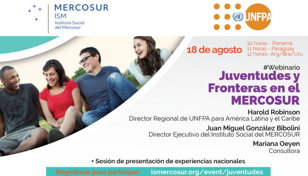 Analizarán la dinámica de juventudes y fronteras en el MERCOSUR