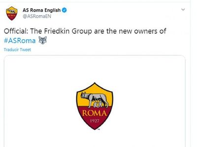 La Roma tiene nuevo dueño